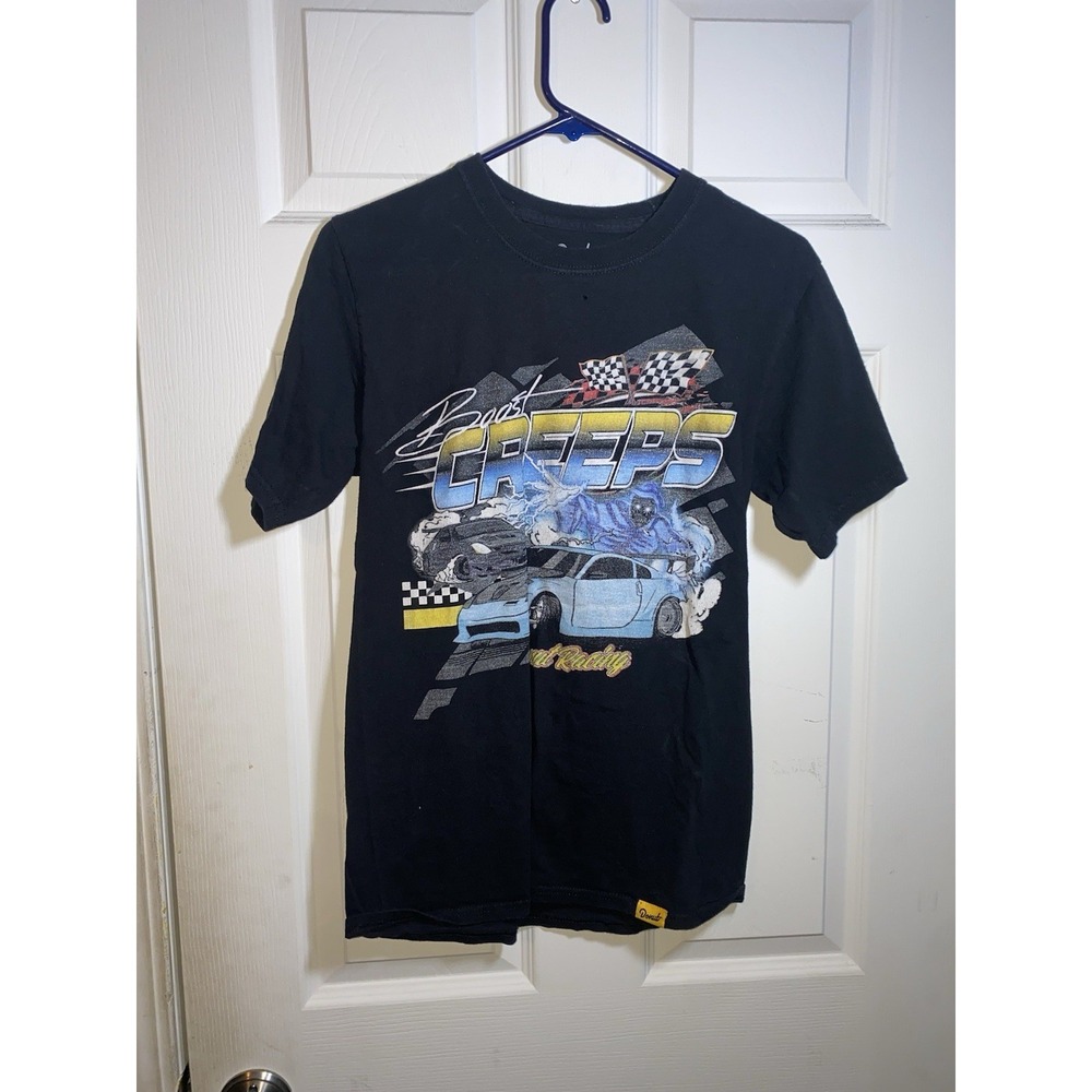 Donut Racing Boost Creeps T Shirt Short Sleeve Mens Small Black